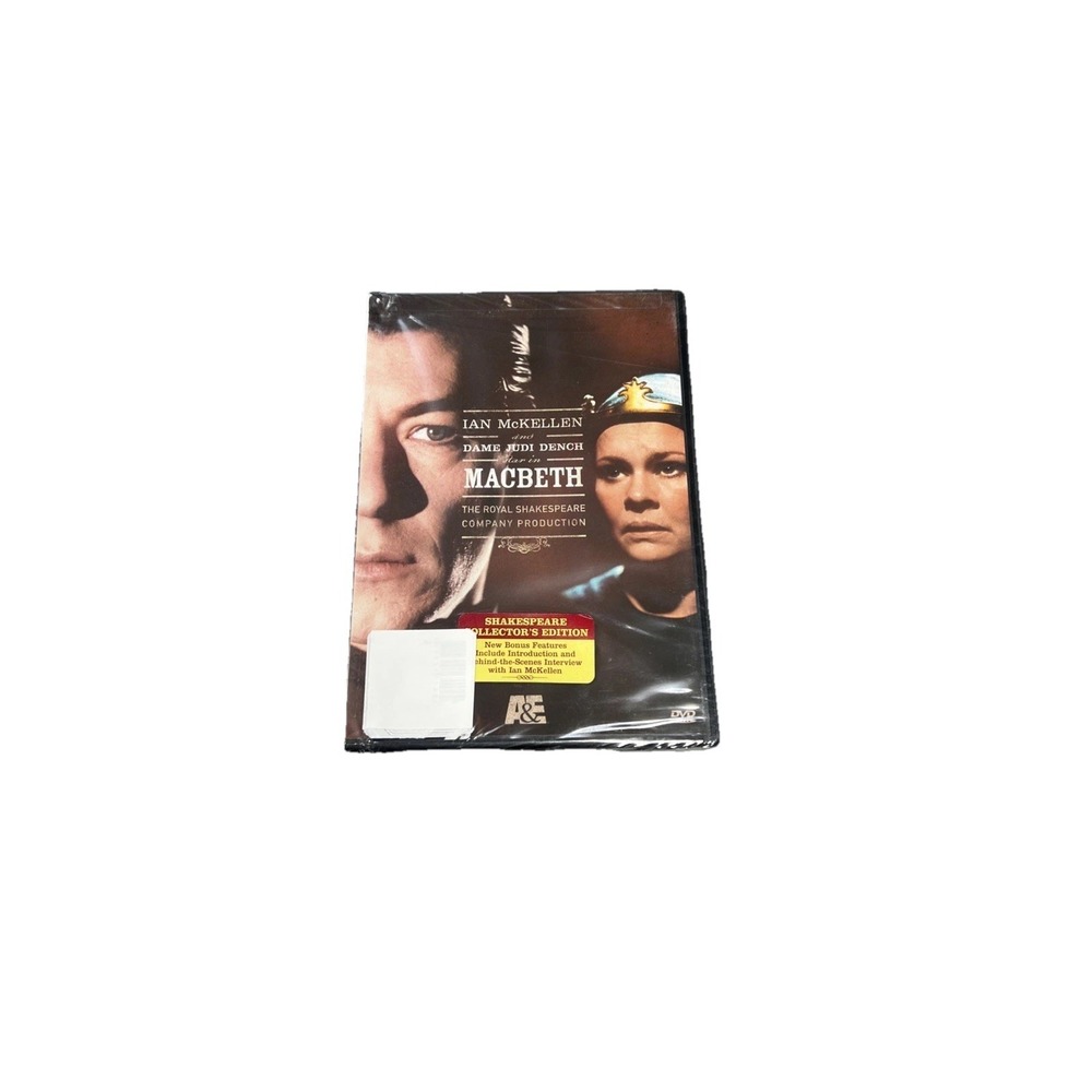 Macbeth DVD Royal Shakespeare Company 1978 (A&E) 2004 Ian McKellen Sealed‎ NEW